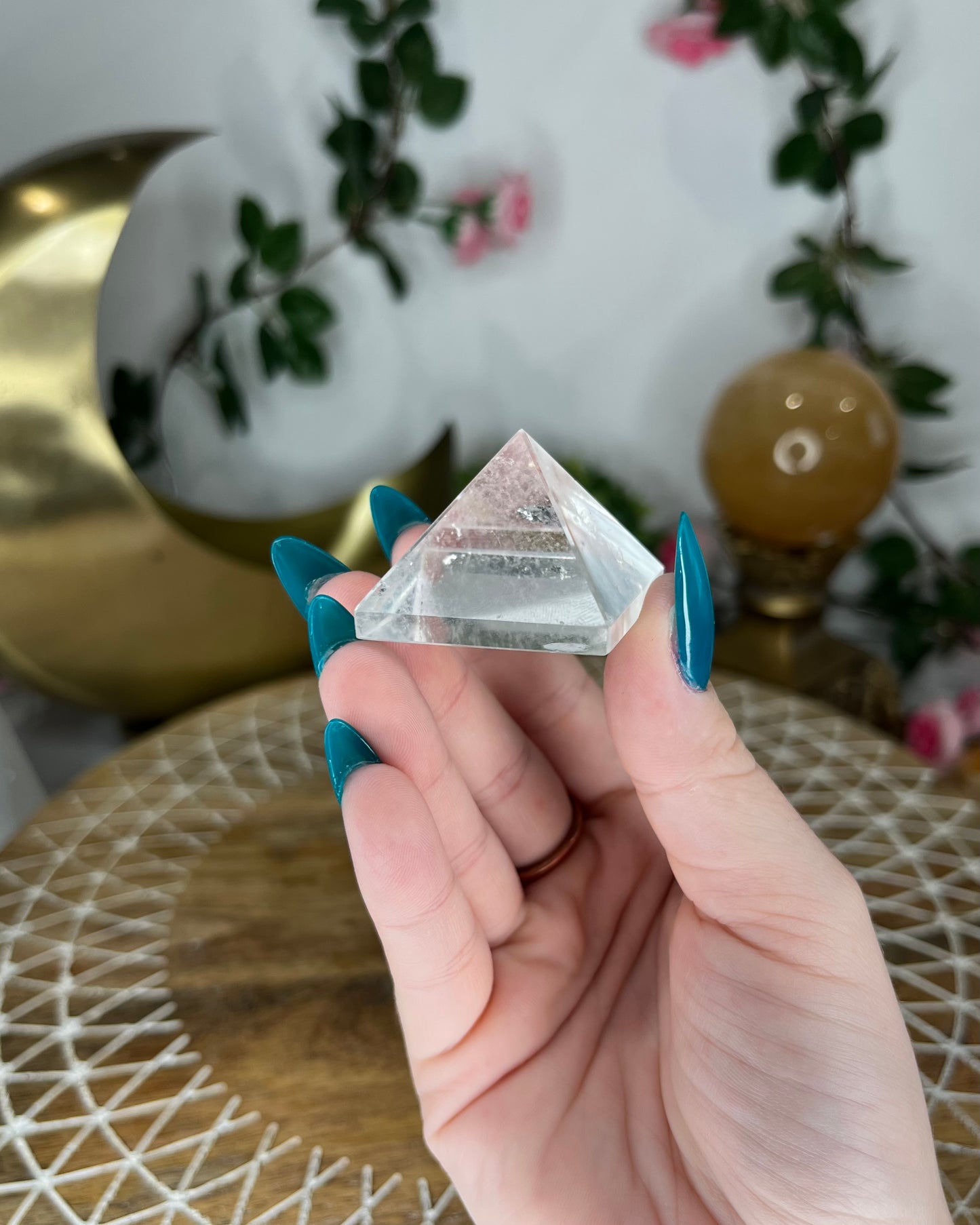 Clear Quartz Pyramids