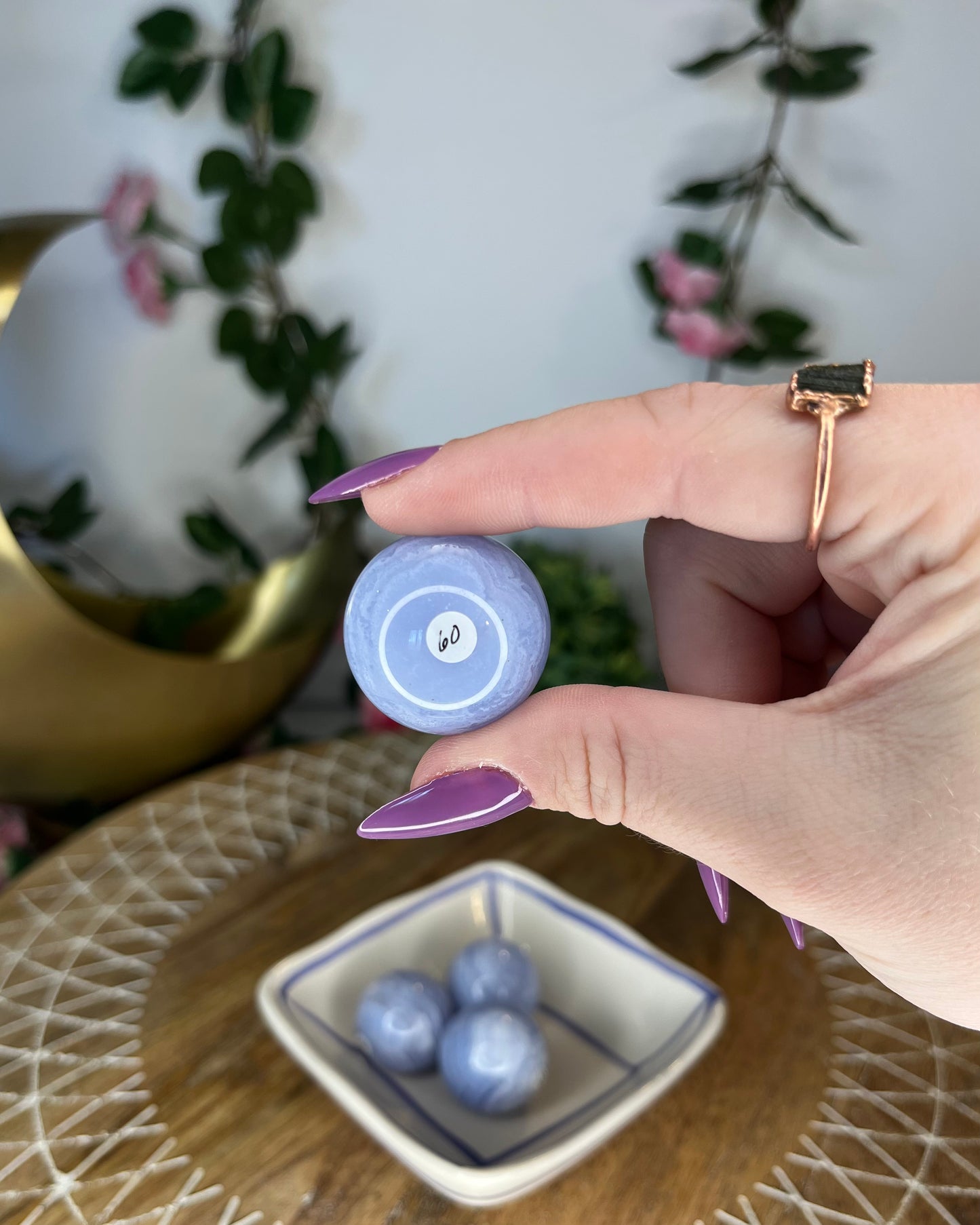 Blue Lace Agate Sphere