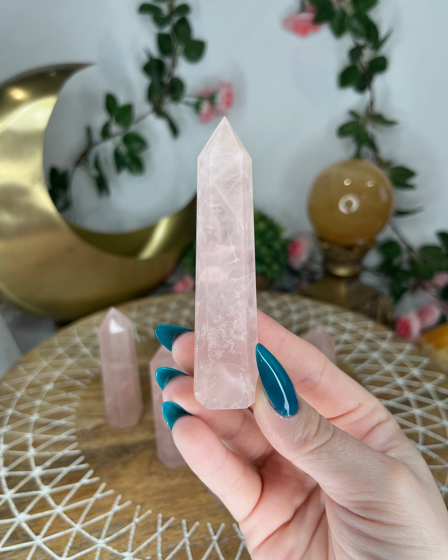 Rose Quartz Points