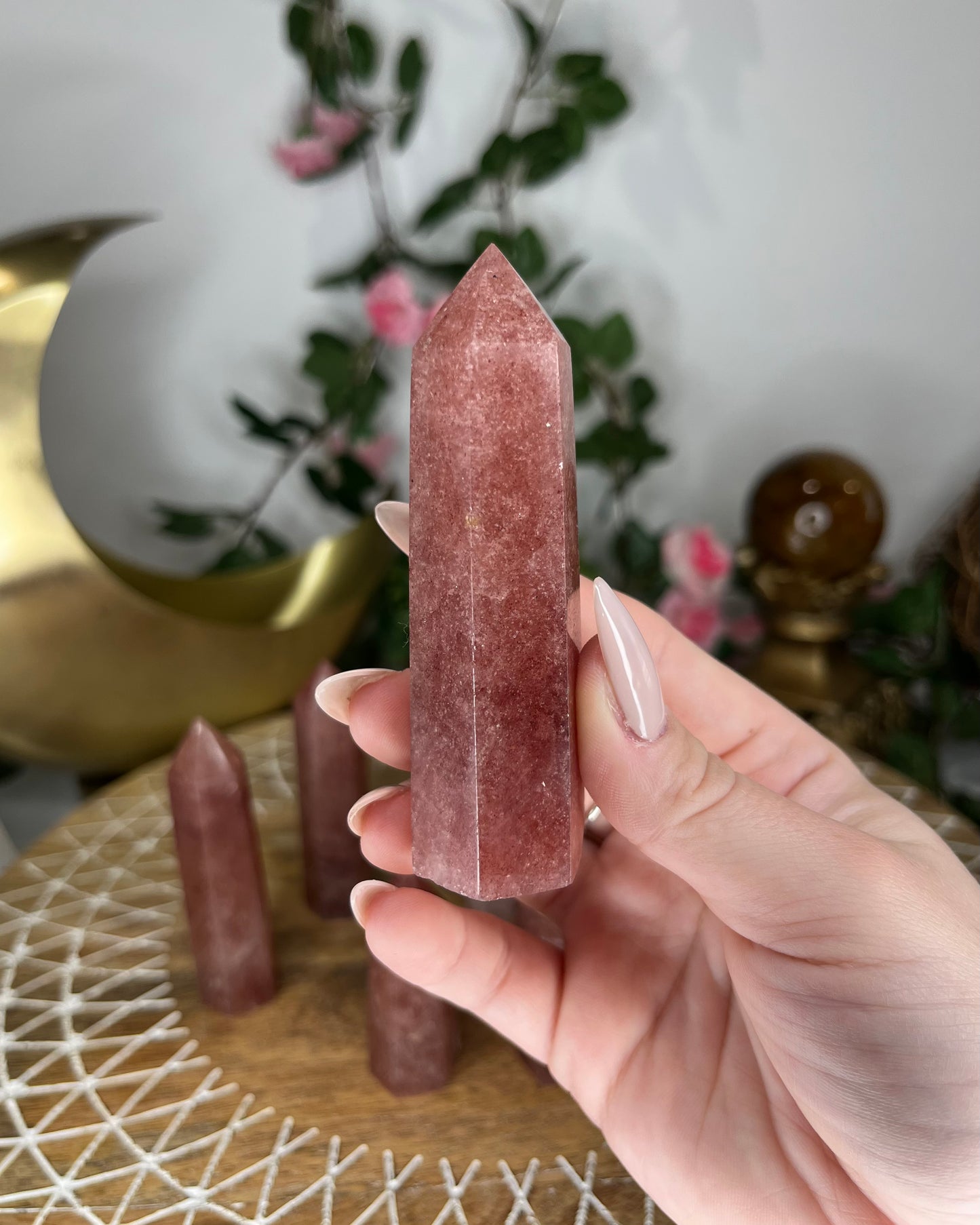 Strawberry Quartz Towers