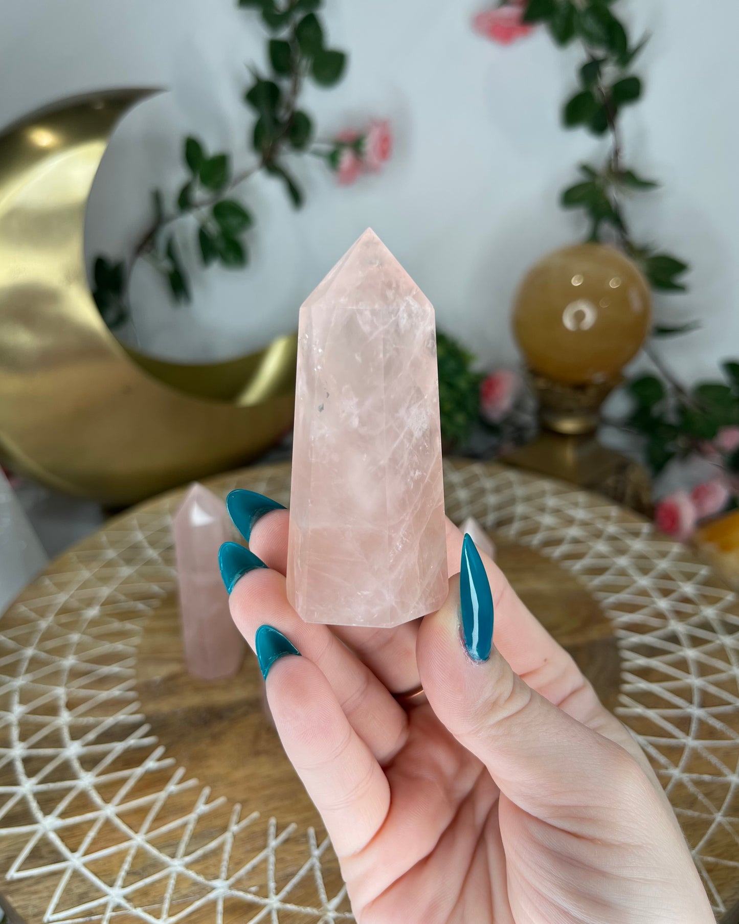 Rose Quartz Points