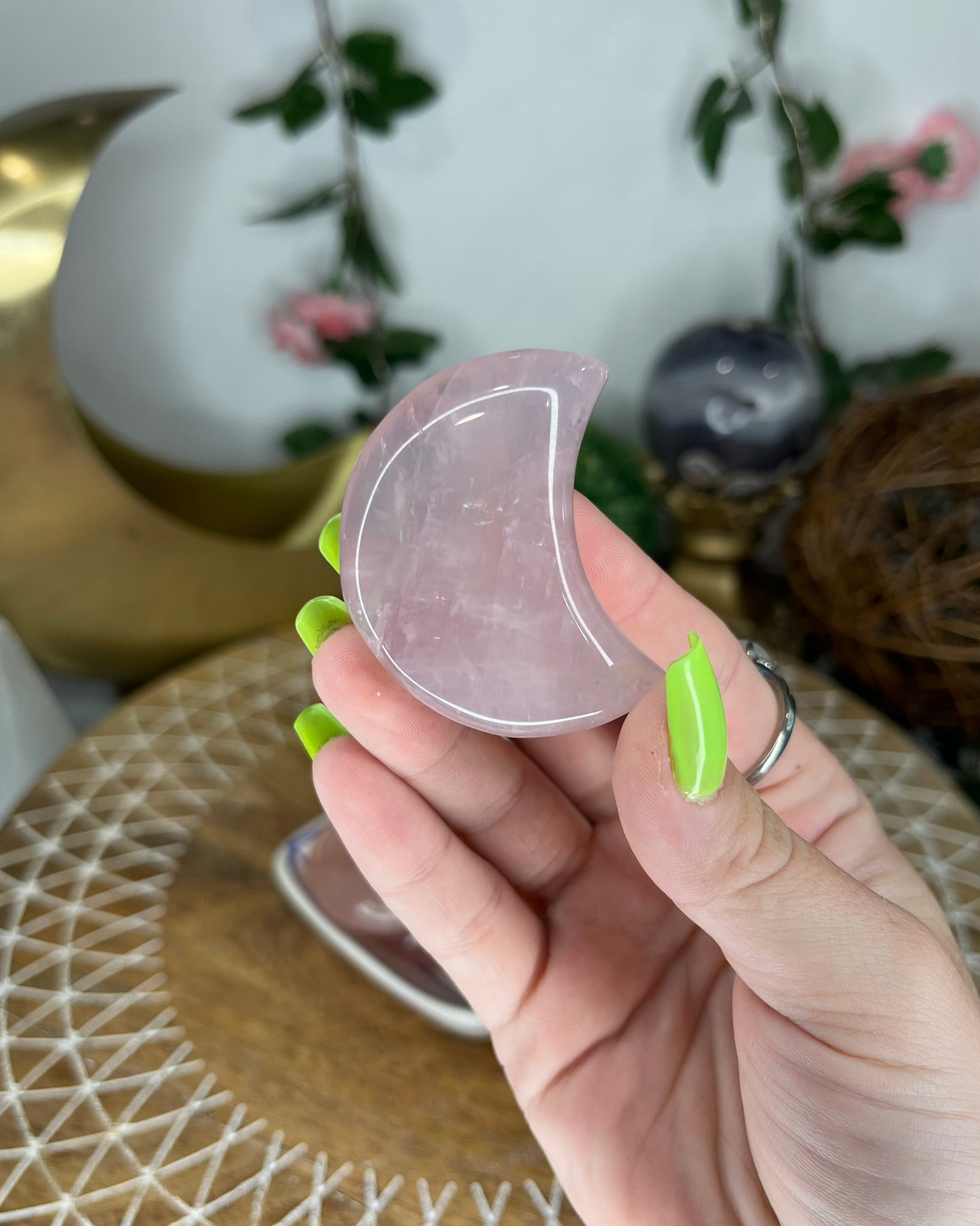 Rose Quartz Moons