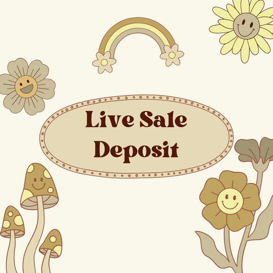 Live Sale Deposit