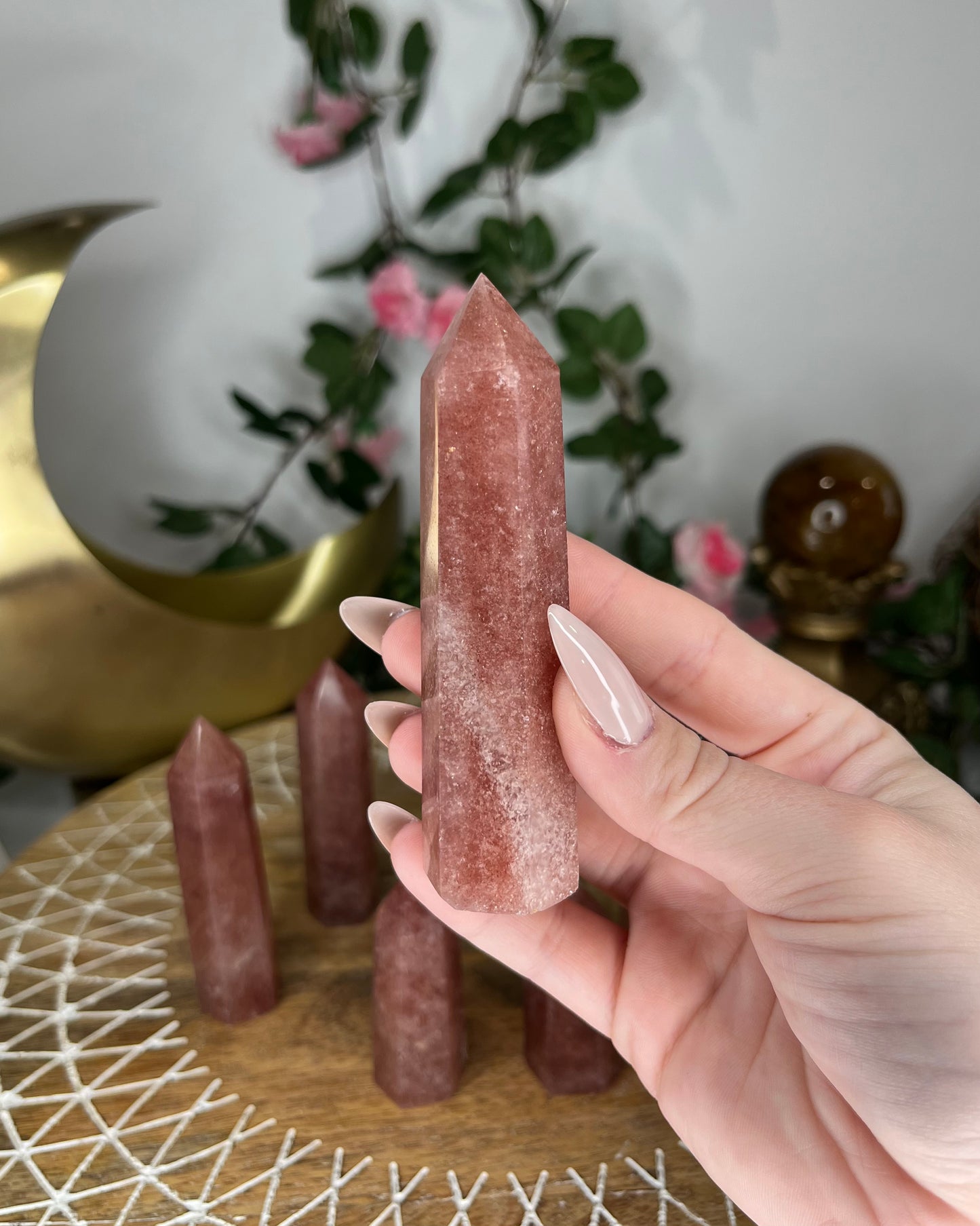 Strawberry Quartz Towers