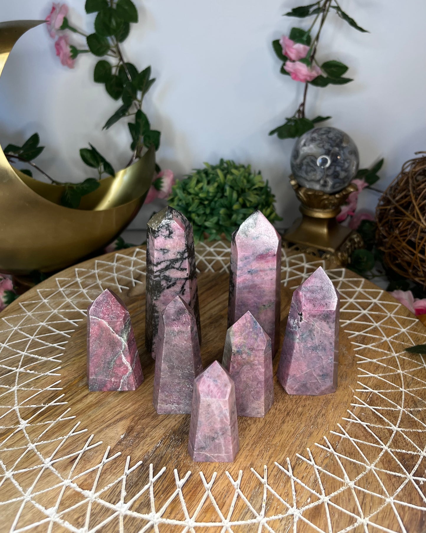 Rhodonite Tower