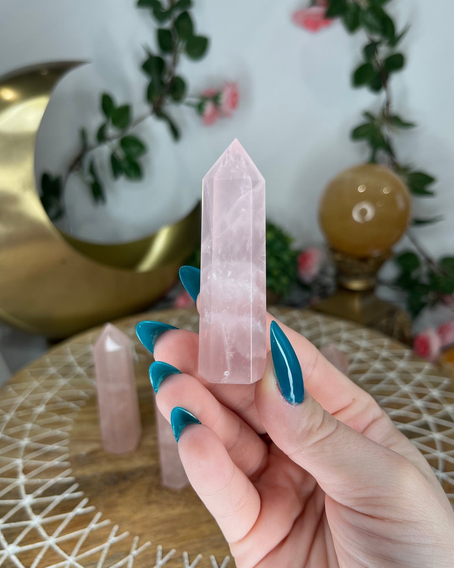 Rose Quartz Points