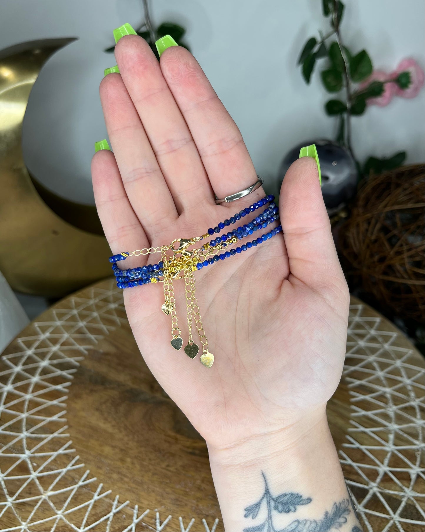 Lapis Lazuli Faceted Bracelets