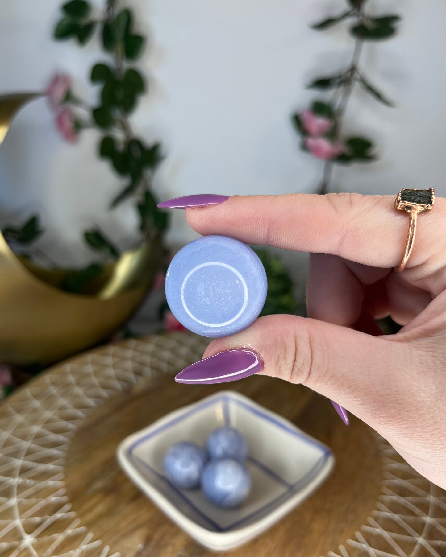 Blue Lace Agate Sphere