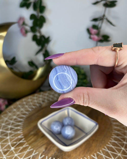 Blue Lace Agate Sphere