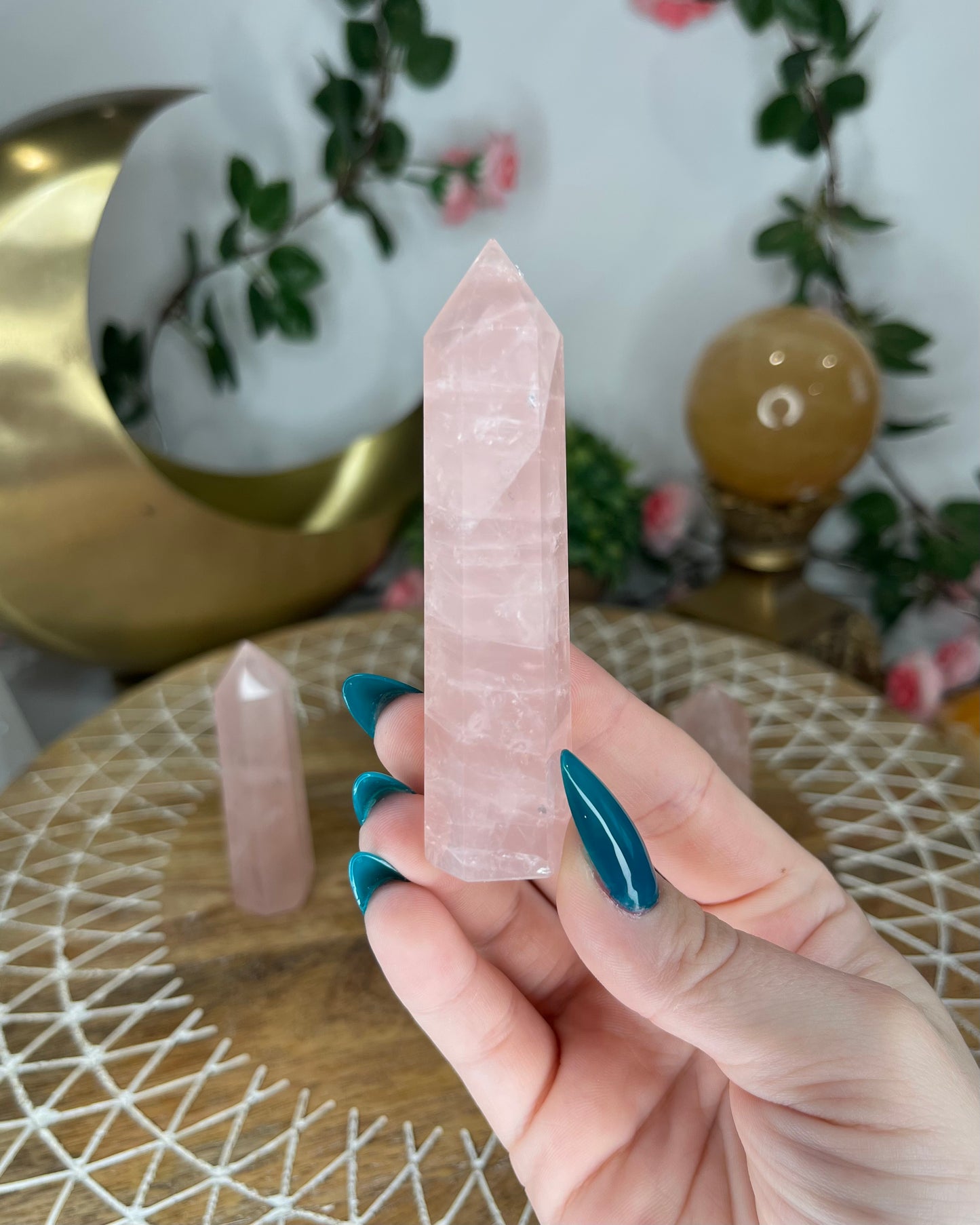 Rose Quartz Points