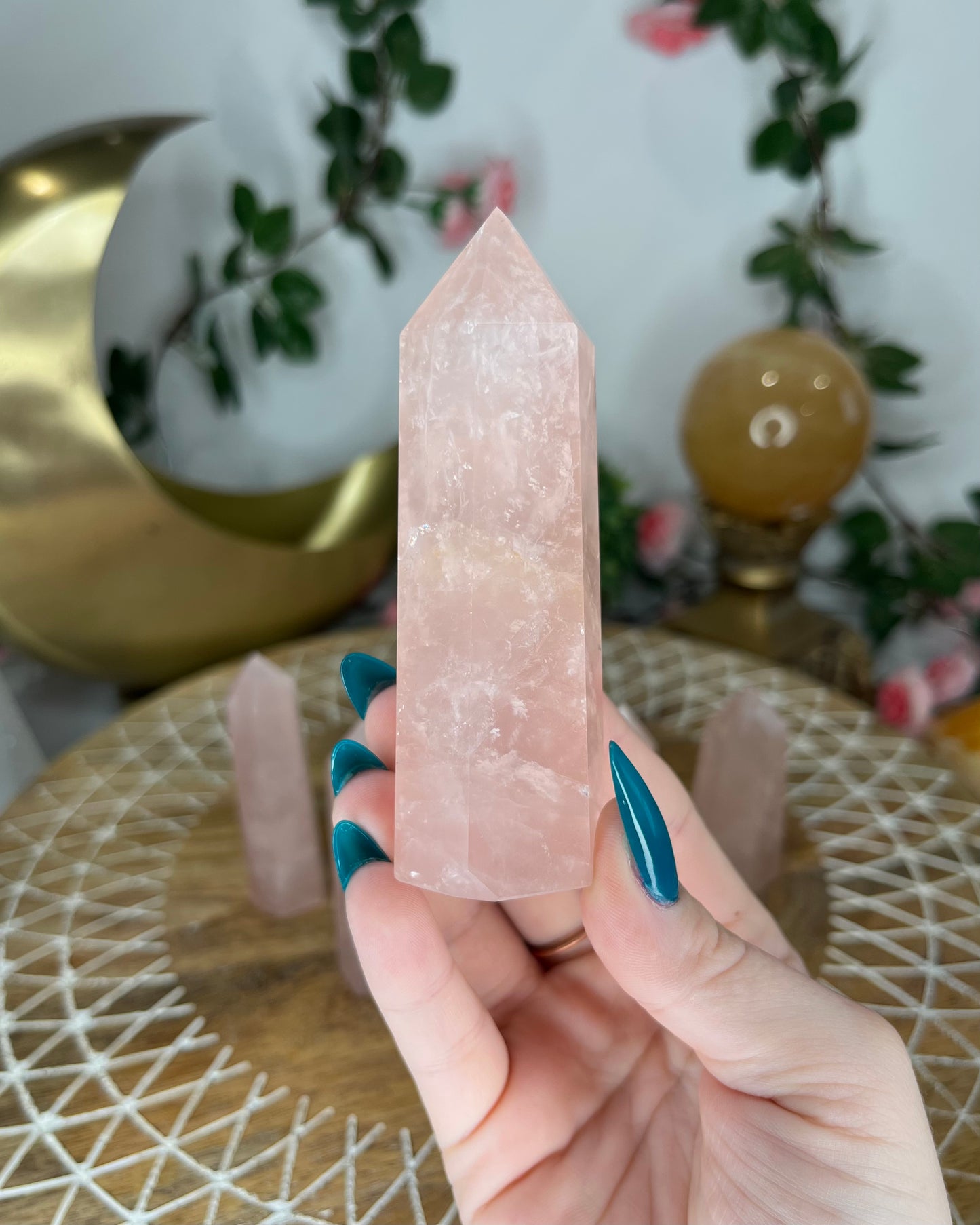 Rose Quartz Points