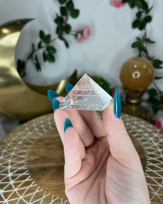 Clear Quartz Pyramids