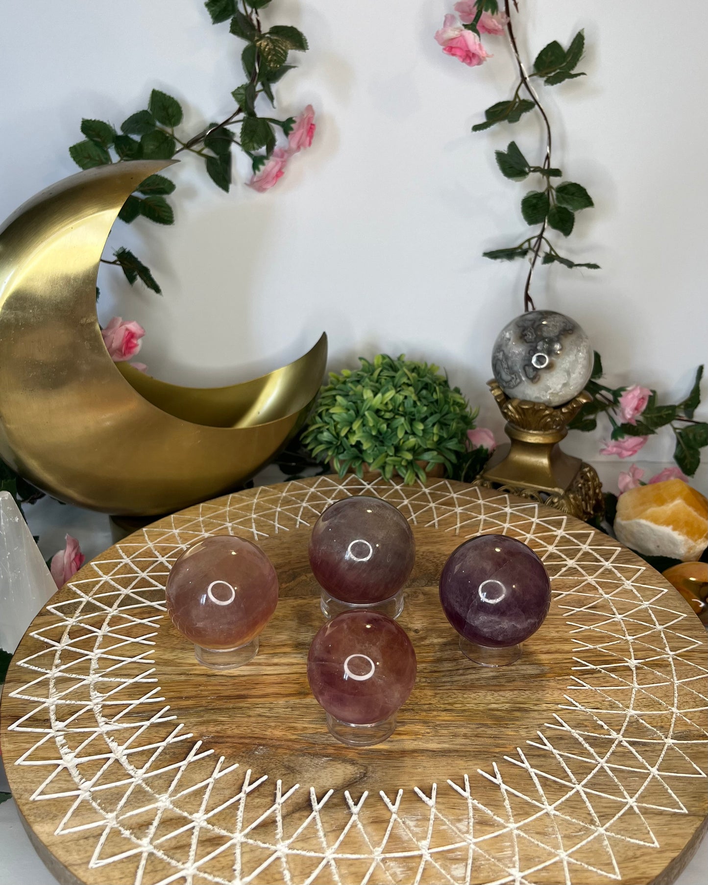 Candy Fluorite Sphere