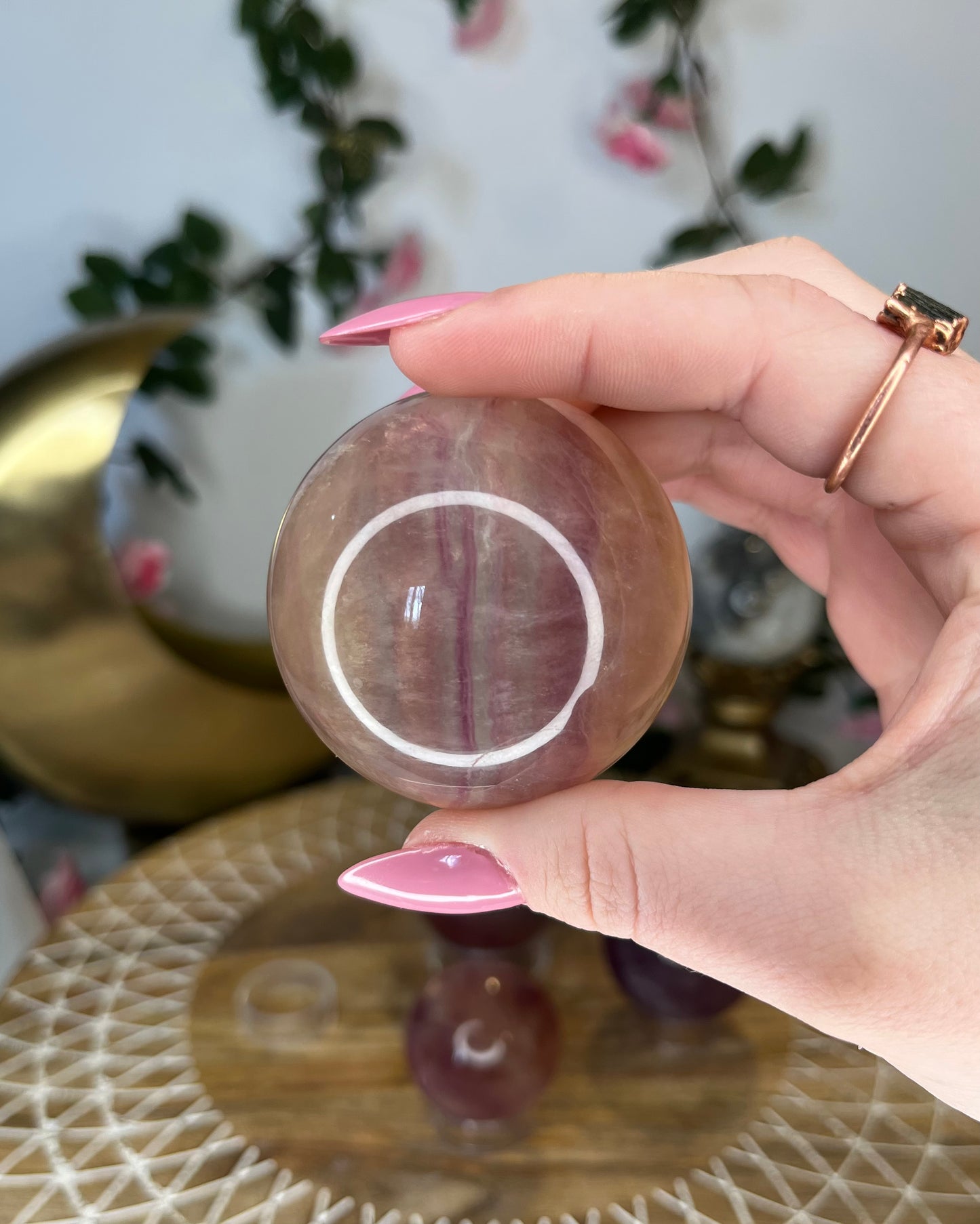 Candy Fluorite Sphere